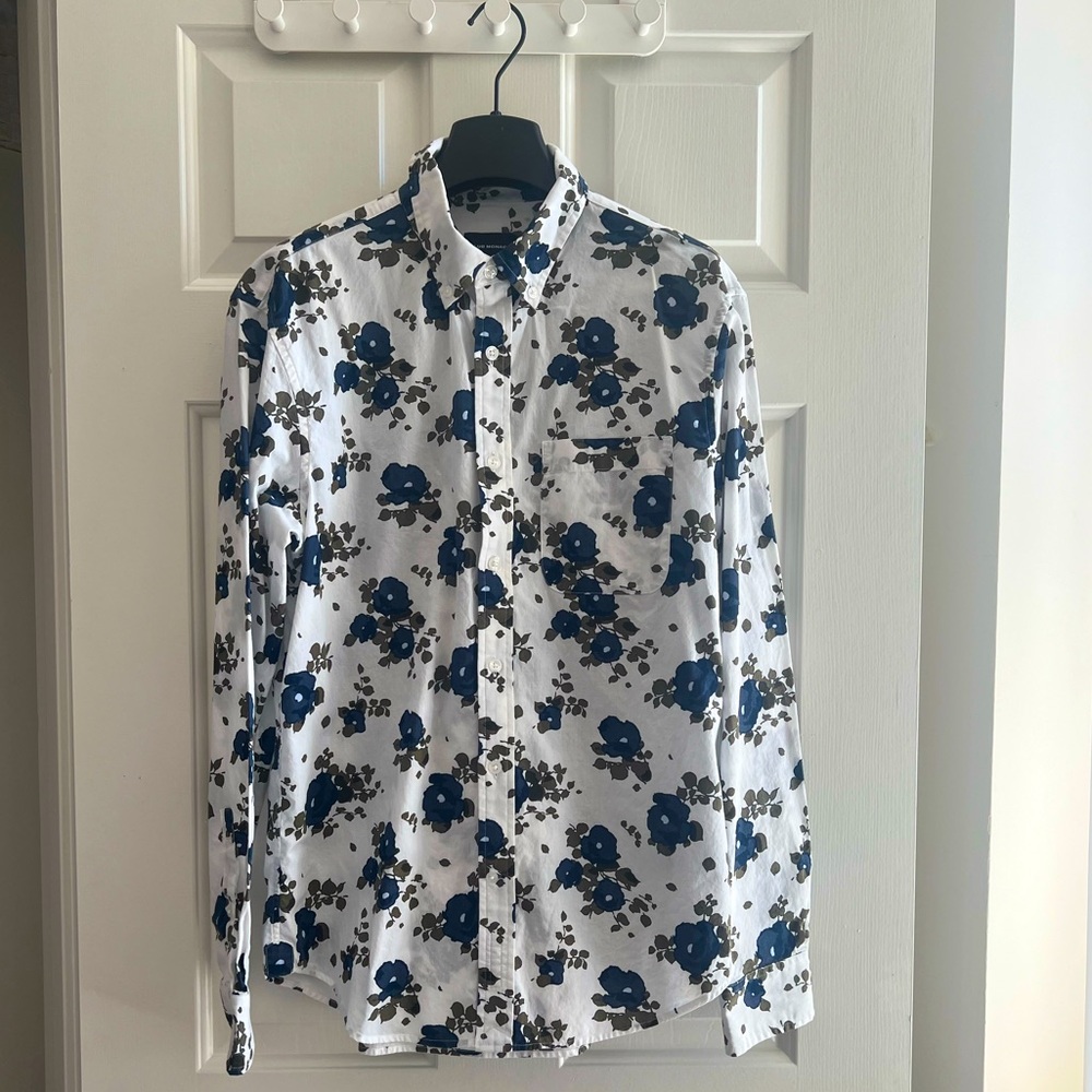 Club Monaco floral shirt